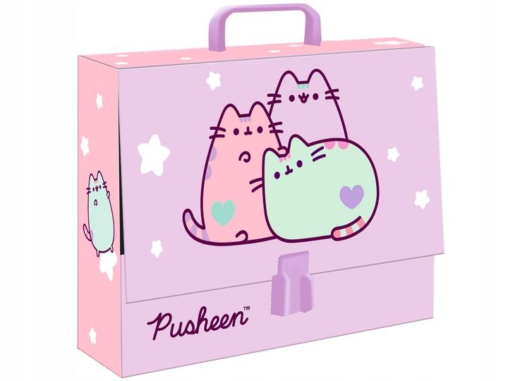 Teczka z rączką A4 St. Majewski Pusheen zdjęcie 2