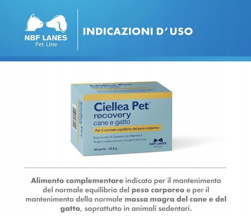 CIELLEA PET RECOVERY 30 KAPSUŁEK -  NBF Lanes na Arena.pl