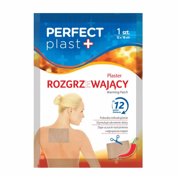 Plaster rozgrzewający 12cmx18cm zdjęcie 1