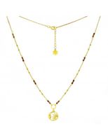 Naszyjnik Ciao Granat 925