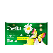 Chwilka Papier toaletowy 3-warstwowy rumiankowy 8s
