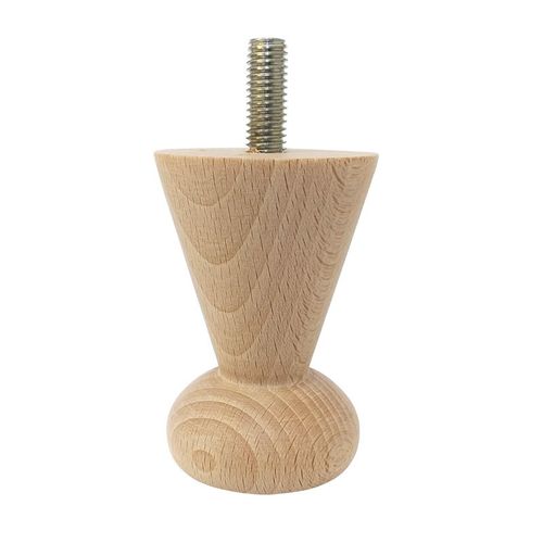 Noga nóżka drewniana meblowa ∅ 54 x H 80 mm - WY00825 na Arena.pl