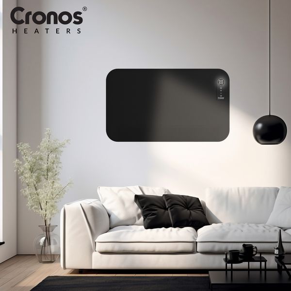 Panel grzewczy IR Cronos MT750TWP Full Black zdjęcie 7