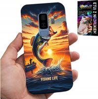 ETUI DO SAMSUNG GALAXY S9 PLUS - WĘDKARSTWO RYBOŁÓWSTWO WĘDKA CASE +FOLIA