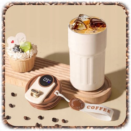 Kubek Termiczny Termos Kawa Herbata Wyświetlacz LED temperatura na Arena.pl