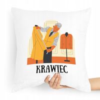 Poduszka Prezent Dla Krawcowej Krawca Krawiec Z Nadrukiem Ze Zdjęciem