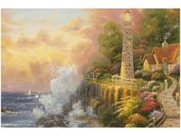 60X40CM DOMEK LATARNIKA OBRAZ