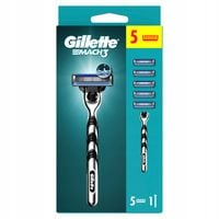 Gillette Mach3 Maszynka do golenia + 5 Ostrzy