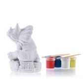 Kolorowanka 3D Elegant Dino Figurka gipsowa