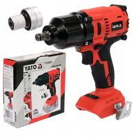 YATO KLUCZ BEZSZCZOTKOWY AKUMULATOROWY 1/2'' 700NM UDAROWY 18V YT-828061