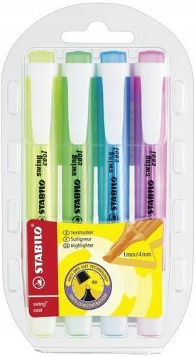 stabilo swing cool etui 4 szt  4910 na Arena.pl