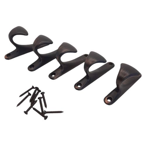 Wieszak Ścienny Uchwyt Haczyk na ubrania 5szt na Arena.pl