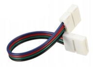 Konektor do pasków LED RGB złączka 10mm click z przewodem