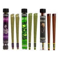 zestaw wrapów g-rollz haze mix - (purple + mystical + dog ogk) - 6 szt.