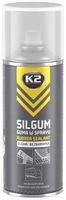 K2 Silgum Uszczelniacz Guma Spray Bezbarwny do Rynien Kominów Dachów 400ml