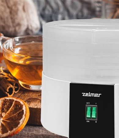 Suszarka spożywcza do grzybów Zelmer ZFD1010 520 W biała zdjęcie 10