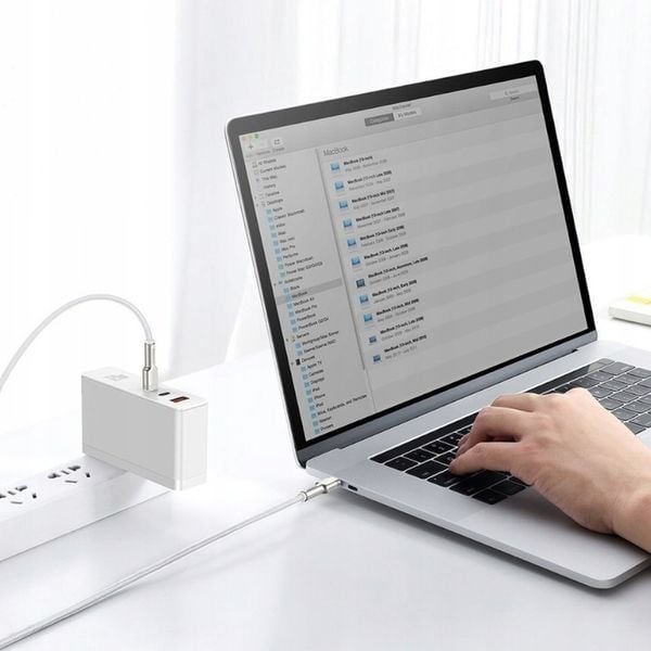 Kabel USB-C / USB-C, Baseus Cafule, 5A, 100W, 1m zdjęcie 9