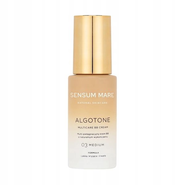 Multi-pielęgnacyjny krem BB MEDIUM ALGOTONE SENSUM MARE zdjęcie 2