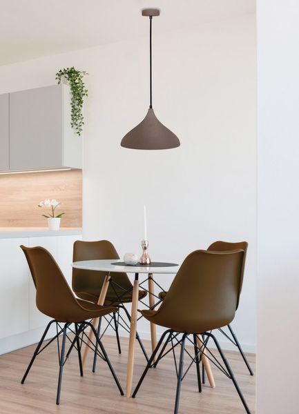 Viborg lampa wisząca 1x40W E27 brązowy zdjęcie 2