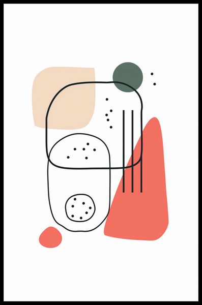 Plakat 53x81cm Przestrzenność zdjęcie 2