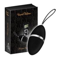 jajeczko dopochwowe z wibracjami, bezprzewodowy pilot z ekranem lcd