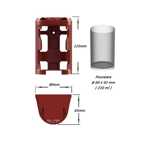 Organizer | Pojemnik Q2 QuestSystem - niebieski na Arena.pl