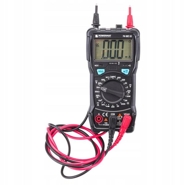 MULTIMETR CYFROWY ELEKTRYCZNY MIERNIK PRĄDU LCD zdjęcie 9