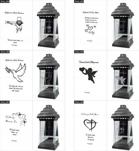 ZNICZ LAMPION KAPLICZKA z grawerem dla PRADZIADKA na Arena.pl