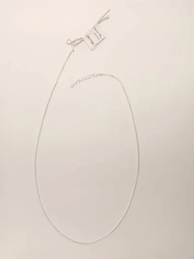 ŁAŃCUSZEK SREBRNY LISI OGON KRĘCONY 50 CM 1,9 mm zdjęcie 3