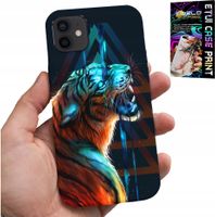 ETUI DO IPHONE 13 MINI - TYGRYS MĘSKIE WZORY NA OBUDOWĘ, CASE