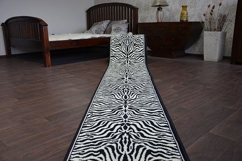 CHODNIK BCF BASE 3461 zebra biały 80 cm na Arena.pl