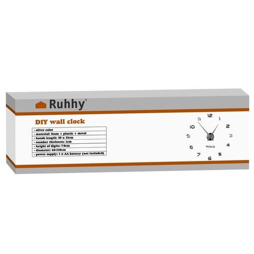 Zegar Ścienny Diy Ruhhy 22143 zdjęcie 2