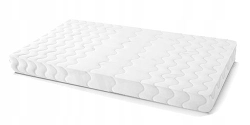 Materac Piankowy 90x200x10cm Dwustronny z Pokrowcem Antyalergiczny na Arena.pl