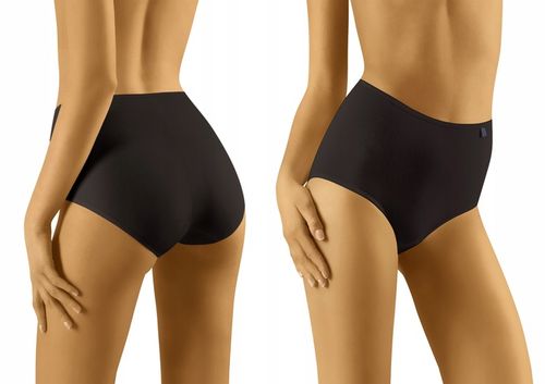 Wol-Bar Tahoo Maxi czarny L Majtki wysokie figi na Arena.pl