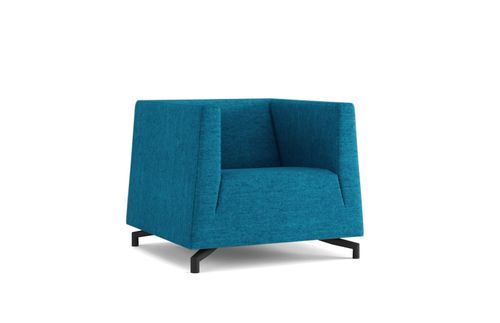 Fotel Soft niebieski na Arena.pl