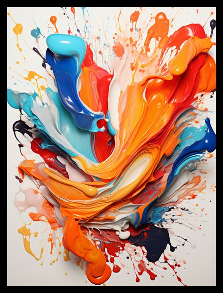 Plakat 30x40cm Taneczne Fale zdjęcie 2