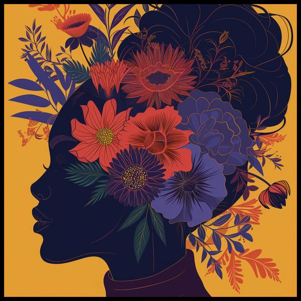 Plakat 70x70cm Botaniczna Muza zdjęcie 2