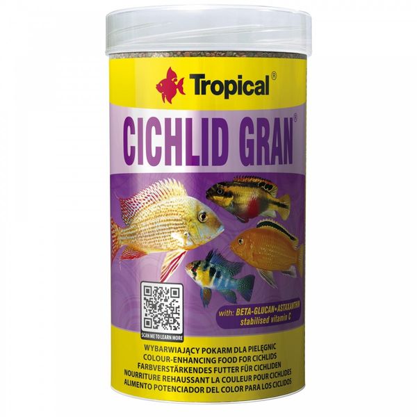 TROPICAL CICHLID GRAN 250ML/138G zdjęcie 1