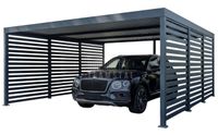 CarPort PREMIUM - wiata samochodowa 6x5 dodatkowa zabudowa TS1247