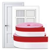 Uszczelka Samoprzylepna do Okien Drzwi Przezroczysta 6 Metrów 35 mm