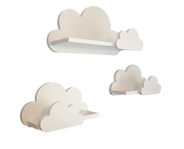 Półki chmurki zestaw 3 półka chmurka Moli Prestige zdjęcie 1