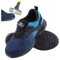 BARDZO LEKKIE sportowe buty robocze adidasy męskie ochronne z