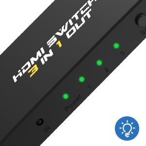 ROZDZIELACZ PRZEŁĄCZNIK SWITCH 3x HDMI 4K FULL HD na Arena.pl