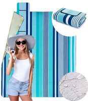 KOC PIKNIKOWY PLAŻOWY Z IZOLACJĄ WODOODPORNY 200x200 MATA POLAR XXL