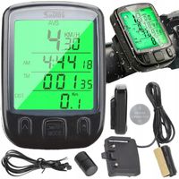 LICZNIK ROWEROWY PODŚWIETLANY ROWER KOMPUTER 27 funkcji WODOODPORNY +UCHWYT