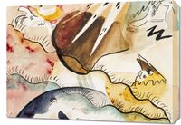 Obraz 70x50cm Rain Landscape, Wassily Kandinsky Vintage do Salonu