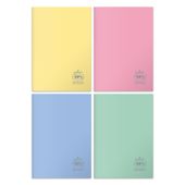 ZESZYT B5 60 # ECO PP PASTEL COLORS FSC HERLITZ