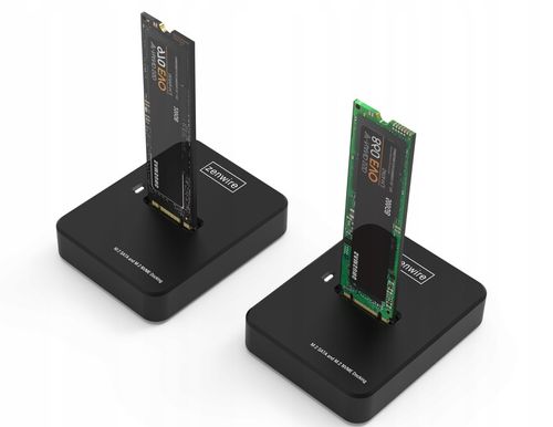 Adapter SSD NVME PCIe SATA NGFF 2w1 kieszeń dysk M.2 USB 3.0 USB-C 10GB g2 na Arena.pl