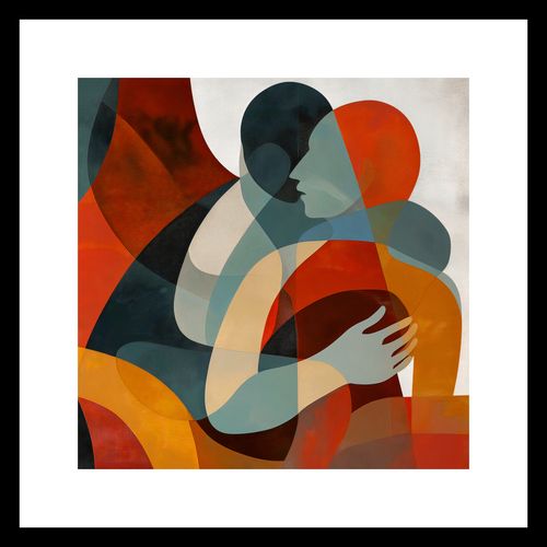 Plakat 30x30cm Objęcia na Arena.pl