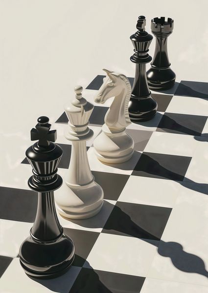 Plakat 42x59,4cm Szach i Mat zdjęcie 1